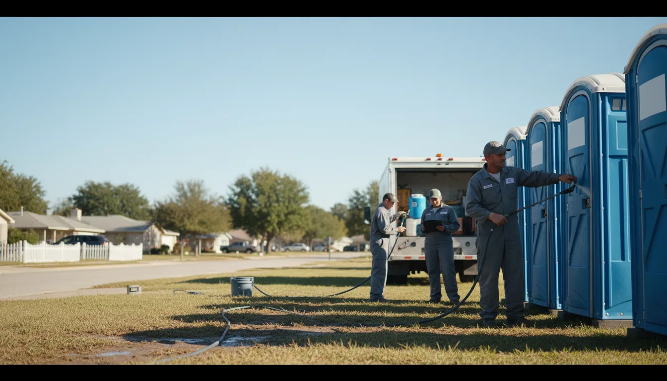 Long-Term Portable Toilet Rental in Harper, KS near me